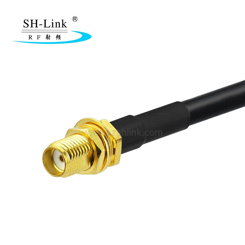 RG174 UHF female to SMA female coaxial cable